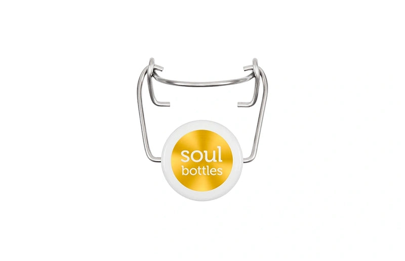 Deckel aus Keramik mit Golddruck